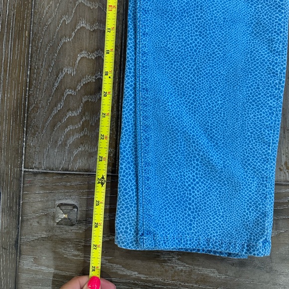 NYDJ Blue Textured Jeans - Picture 13 of 14